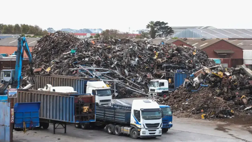sacrp metal truck HM Metal Scrap in Melbouren